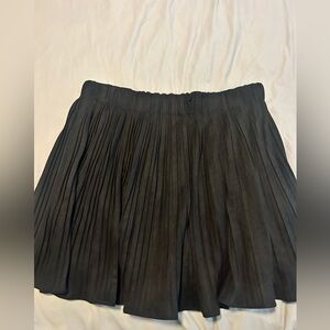 Black everyday mini skirt